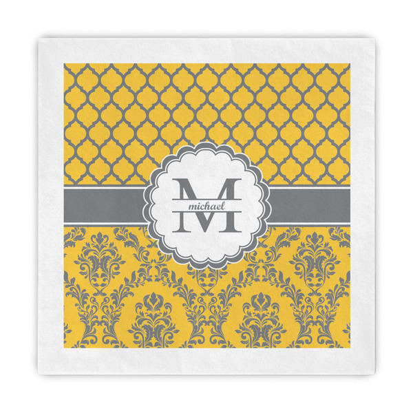 Custom Damask & Moroccan Standard Decorative Napkins (Personalized)