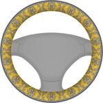 Damask & Moroccan Steering Wheel Cover