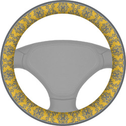 Damask & Moroccan Steering Wheel Cover
