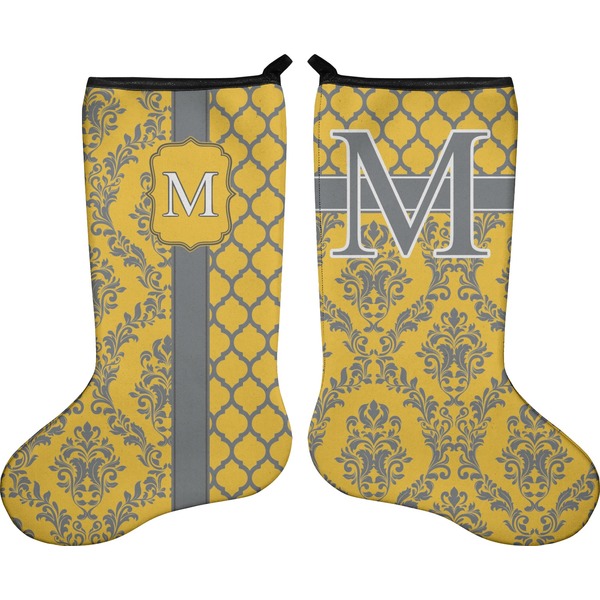 Damask & Moroccan Stocking - Double-Sided - Approval