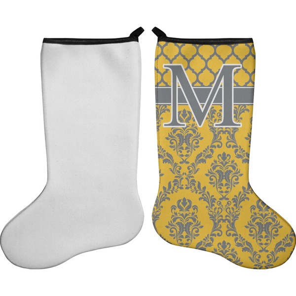 Damask & Moroccan Stocking - Single-Sided - Approval