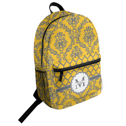 Damask & Moroccan Student Backpack (Personalized)