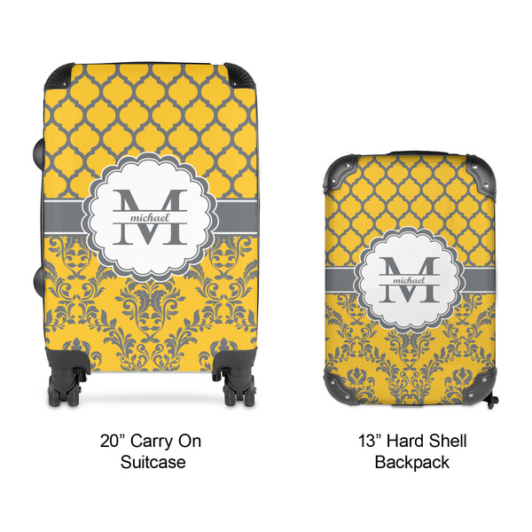Damask & Moroccan Suitcase Set 4 - APPROVAL