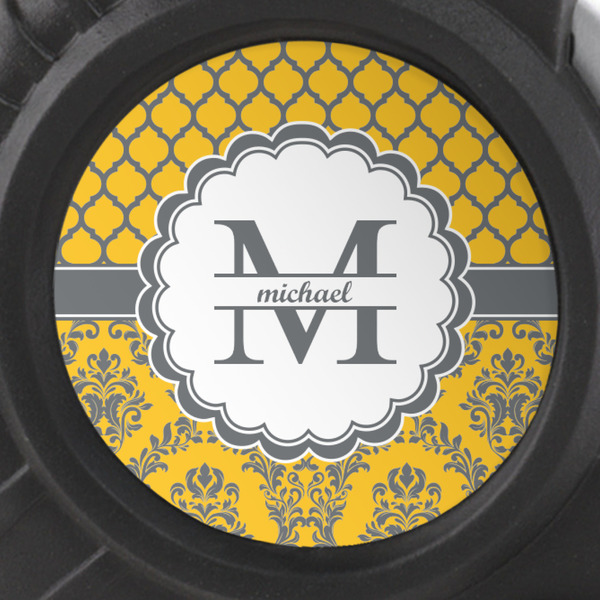 Damask & Moroccan Tape Measure - 25ft - detail