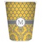 Damask & Moroccan Waste Basket (Personalized)