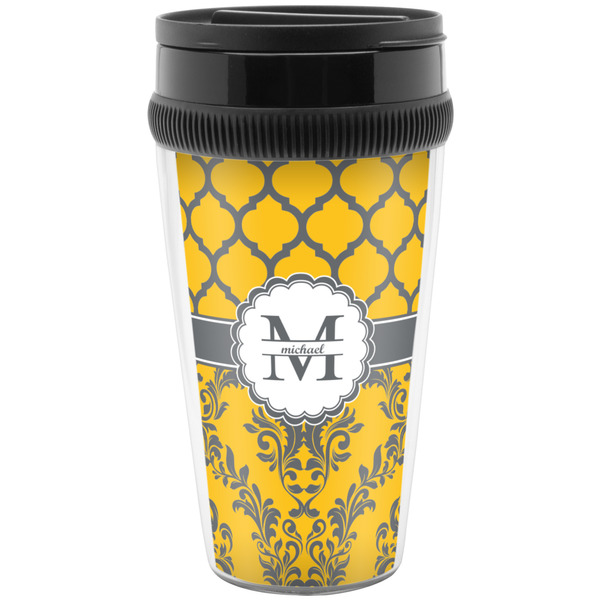 Damask & Moroccan Travel Mug