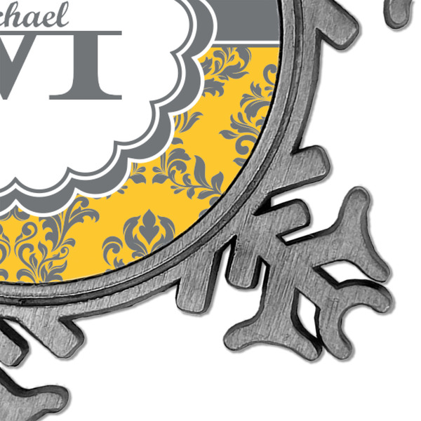 Damask & Moroccan Vintage Snowflake - Detail