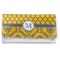 Damask & Moroccan Vinyl Check Book Cover - Front