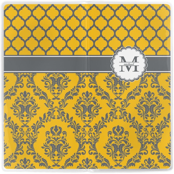 Damask & Moroccan Vinyl Document Wallet - Apvl