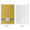Damask & Moroccan Waffle Weave Golf Towel - Approval
