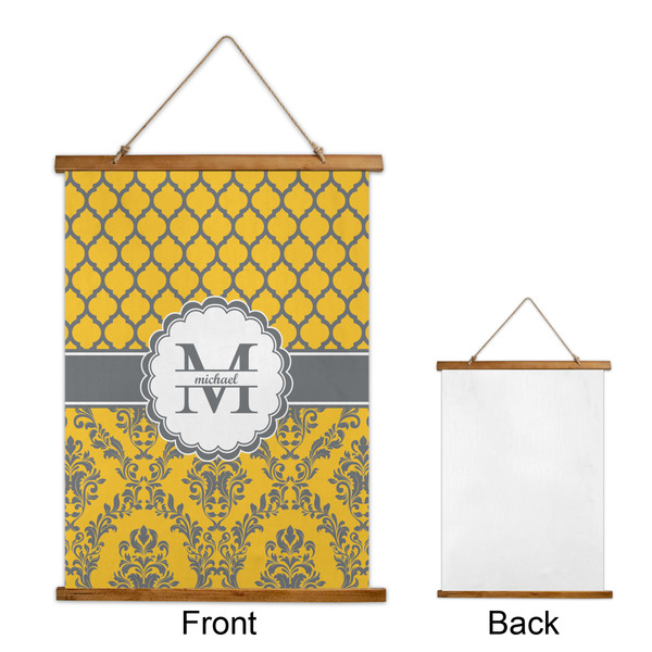 Damask & Moroccan Wall Hanging Tapestry - Portrait - APPROVAL