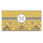Damask & Moroccan Wall Mounted Coat Rack (Personalized)