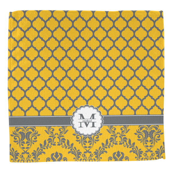Damask & Moroccan Washcloth - Front - No Soap