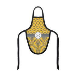Damask & Moroccan Bottle Apron (Personalized)
