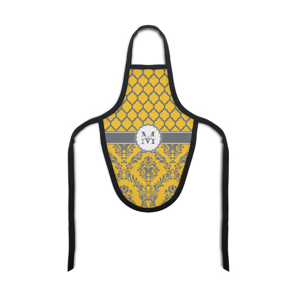 Custom Damask & Moroccan Bottle Apron (Personalized)