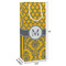Damask & Moroccan Wine Gift Bag - Dimensions