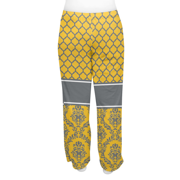 Damask & Moroccan Women's Pj on model - Back