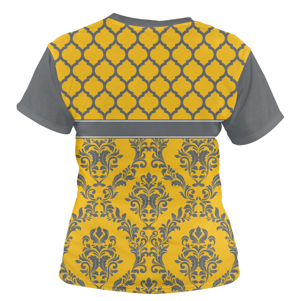 Damask & Moroccan Women's T-shirt Back