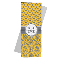 Damask & Moroccan Yoga Mat Towel (Personalized)