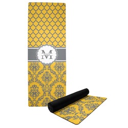 Damask & Moroccan Yoga Mat (Personalized)