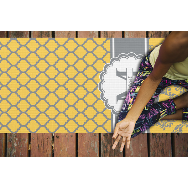 Damask & Moroccan Yoga Mats - LIFESTYLE