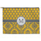 Damask & Moroccan Zipper Pouch Large (Front)