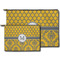 Damask & Moroccan Zipper Pouch (Personalized)