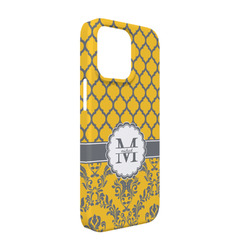 Damask & Moroccan iPhone Case - Plastic - iPhone 13 Pro (Personalized)