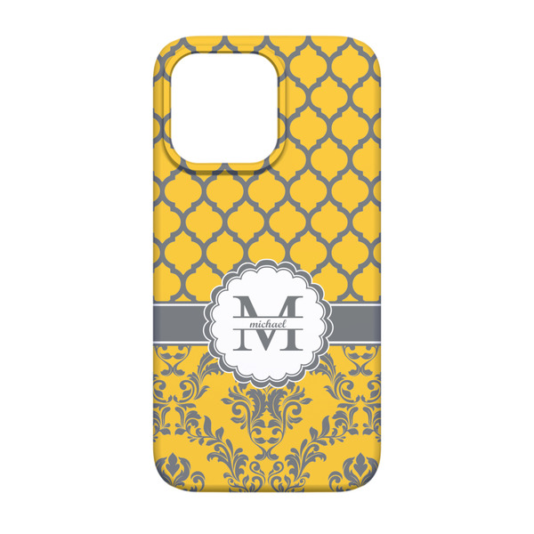 Damask & Moroccan iPhone 13 Pro Case - Back