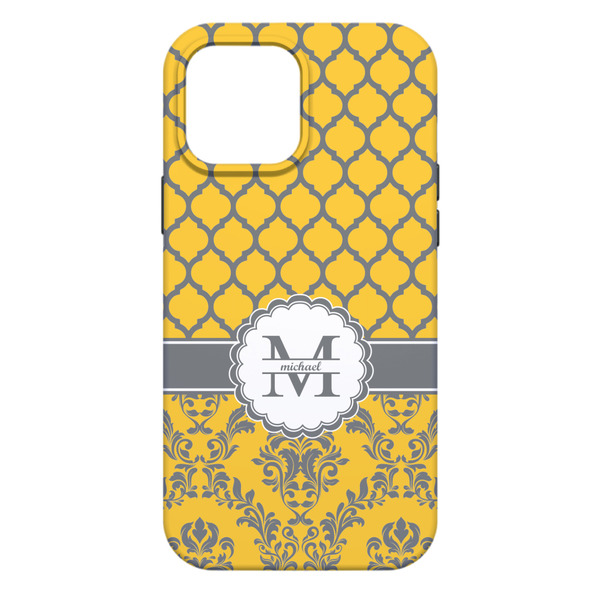 Damask & Moroccan iPhone 13 Pro Max Tough Case - Back