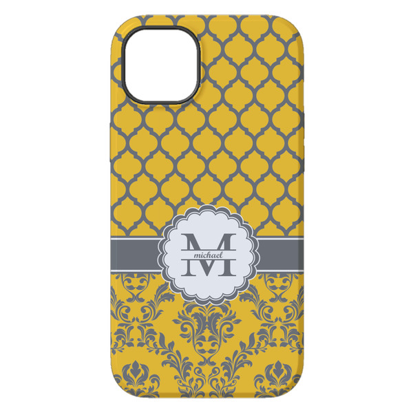 Damask & Moroccan iPhone 14 Pro Max Tough Case - Back