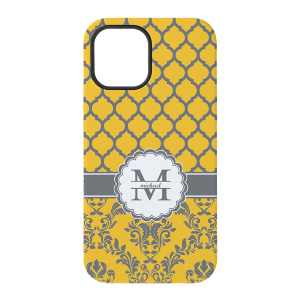 Damask & Moroccan iPhone 15 Pro Tough Case - Back
