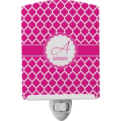 Moroccan Ceramic Night Light (Personalized)