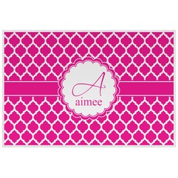 Moroccan Laminated Placemat w/ Name and Initial