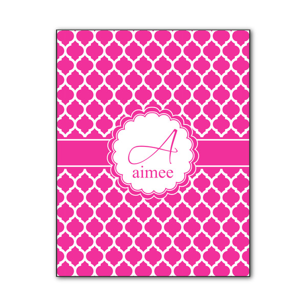 Custom Moroccan Wood Print - 11x14 (Personalized)