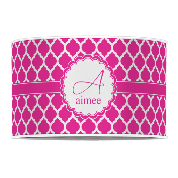 Moroccan 12" Drum Lampshade - FRONT (Poly Film)