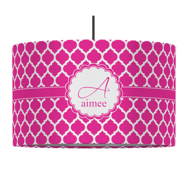 Moroccan 12" Drum Lampshade - PENDANT (Fabric)