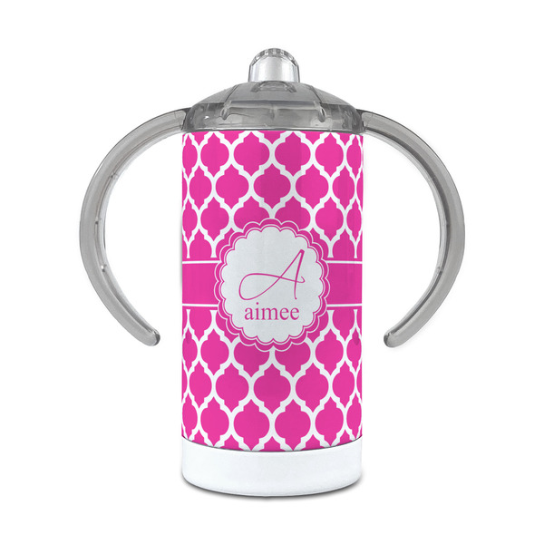 Custom Moroccan 12 oz Stainless Steel Sippy Cup (Personalized)