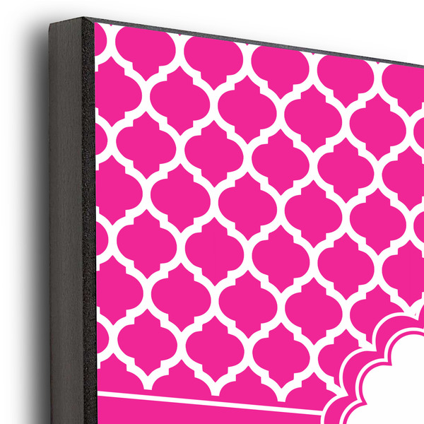 Moroccan 12x12 Wood Print - Closeup