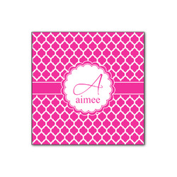 Moroccan Wood Print - 12x12 (Personalized)