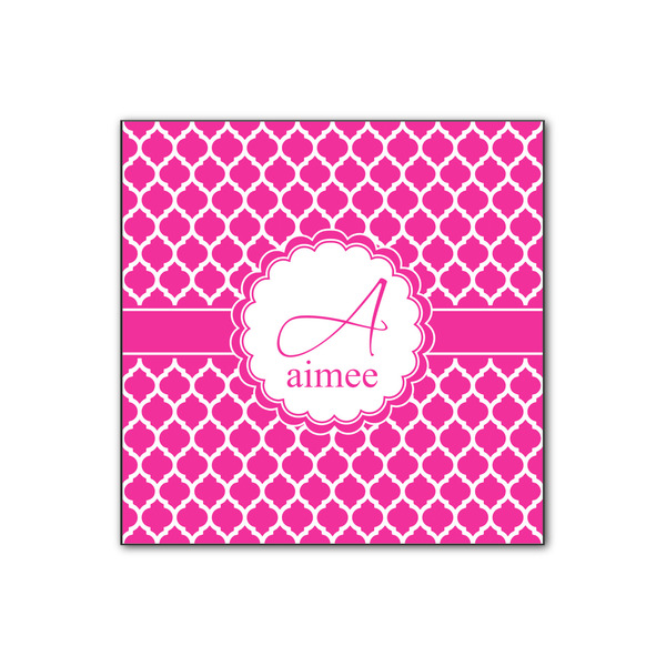 Custom Moroccan Wood Print - 12x12 (Personalized)