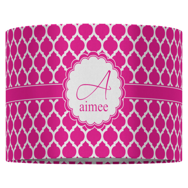 Moroccan 16" Drum Lampshade - FRONT (Fabric)