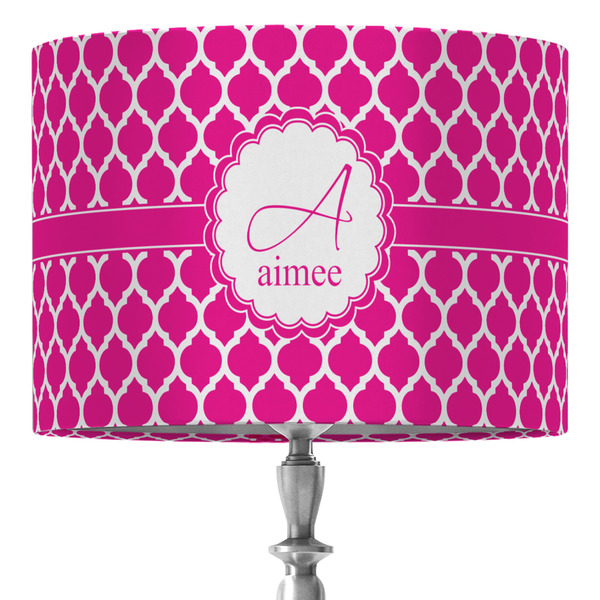 Custom Moroccan 16" Drum Lamp Shade - Fabric (Personalized)