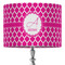 Moroccan 16" Drum Lampshade - ON STAND (Fabric)