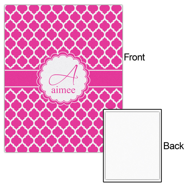 Moroccan 16x20 - Matte Poster - Front & Back