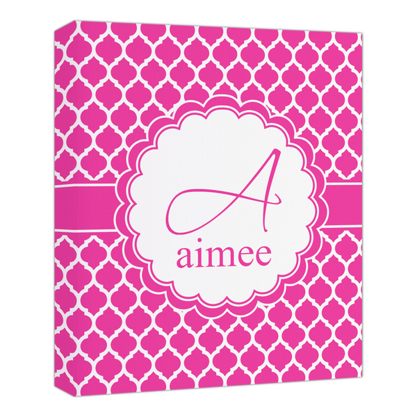 Custom Moroccan Canvas Print - 20x24 (Personalized)