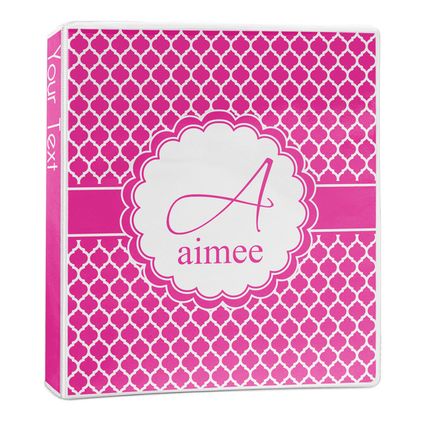 Custom Moroccan 3-Ring Binder - 1 inch (Personalized)