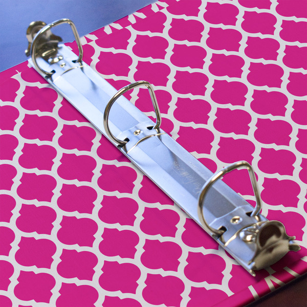 Moroccan 3 Ring Binders - Full Wrap - 1" - DETAIL