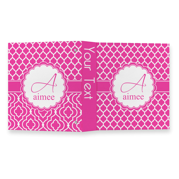 Moroccan 3 Ring Binders - Full Wrap - 1" - OPEN OUTSIDE