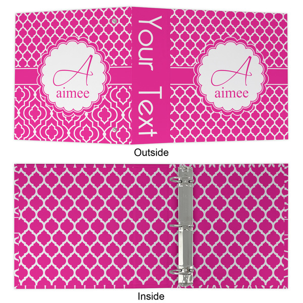 Moroccan 3 Ring Binders - Full Wrap - 2" - APPROVAL